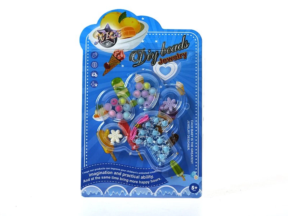 Набор для творчества "Diy beads Jewelry" (синий)