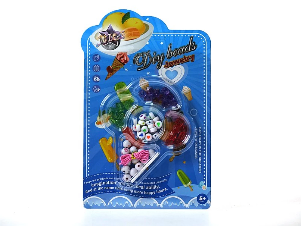 Набор для творчества "Diy beads Jewelry" (синий)