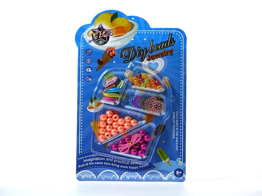 Набор для творчества "Diy beads Jewelry" (синий)