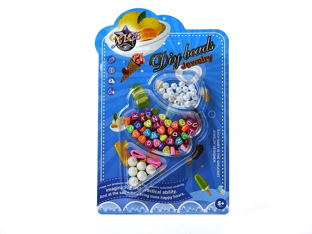 Набор для творчества "Diy beads Jewelry" (синий)