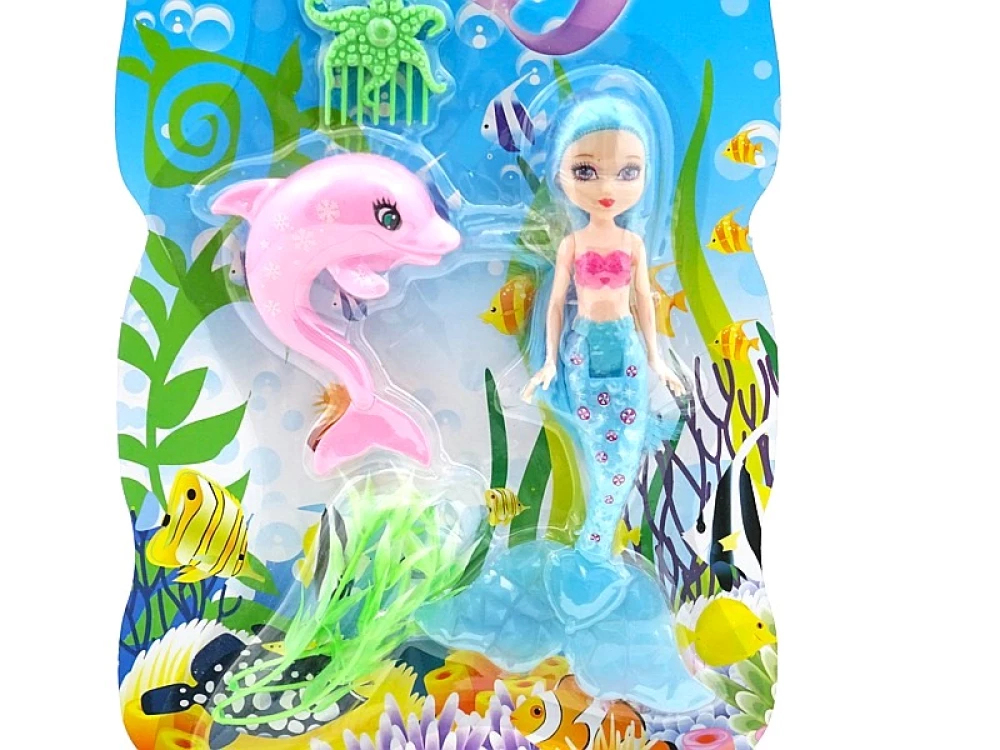 Doll. Little Mermaid (mini) with accessories