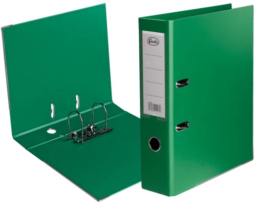 Folder - binder PREMIER, A4, 70mm, green