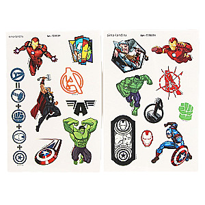 Naklejki transferowe Avengers (świecące w ciemności)