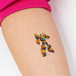 Set of Children's Tattoos Transformers