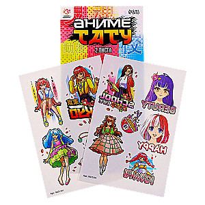 Tatuaże Anime. Uczennice