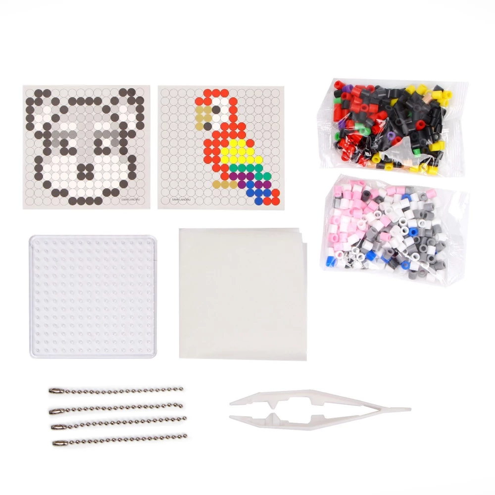 Thermo Mosaic Pets with Tweezers, Keychain