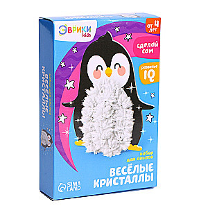Набор для опытов "Веселые кристаллы", пингвин
