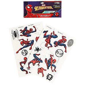 Naklejki transferowe, świecące w ciemności Spider-Man