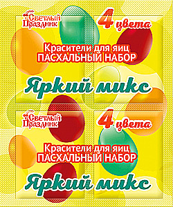 Maisto dažai Ryškus mišinys