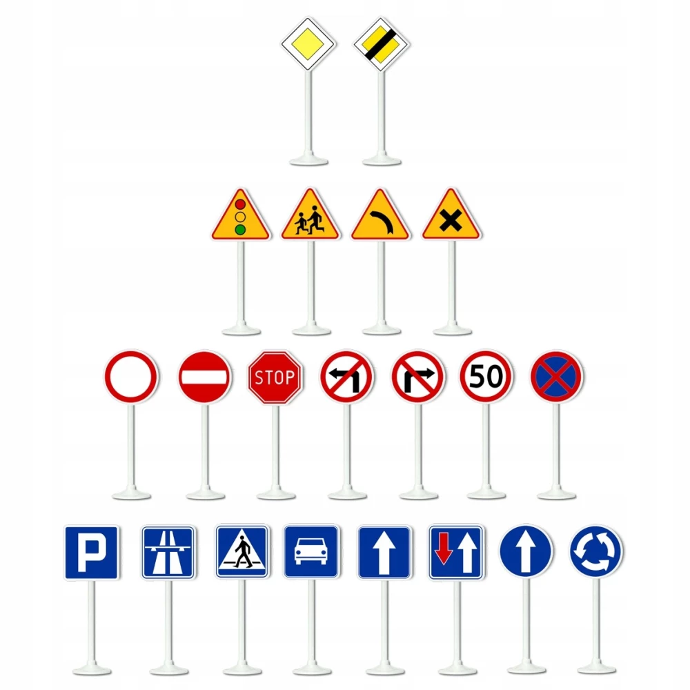 Toy Traffic Signs