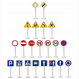 Toy Traffic Signs