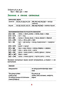Russian Language. All Rules in Schemes and Tables