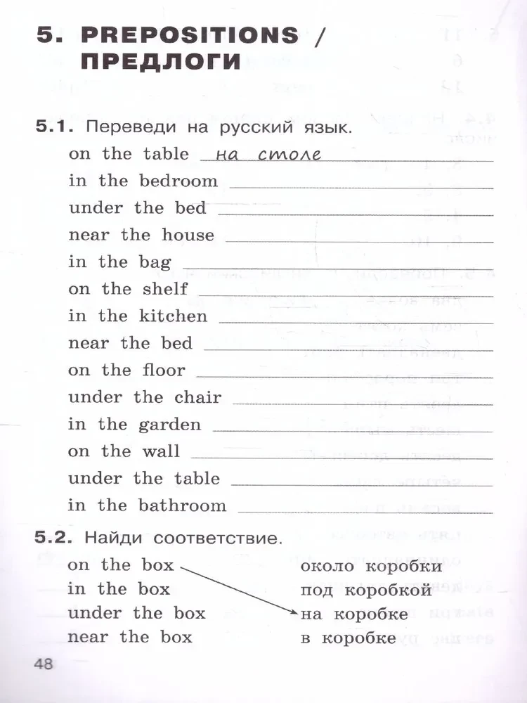 Język angielski. Trener gramatyczny (2 klasa)
