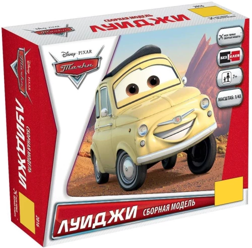 Kokkupandud mudel Autod. Luigi