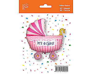 Foil Balloon - It's a Girl! (pink)