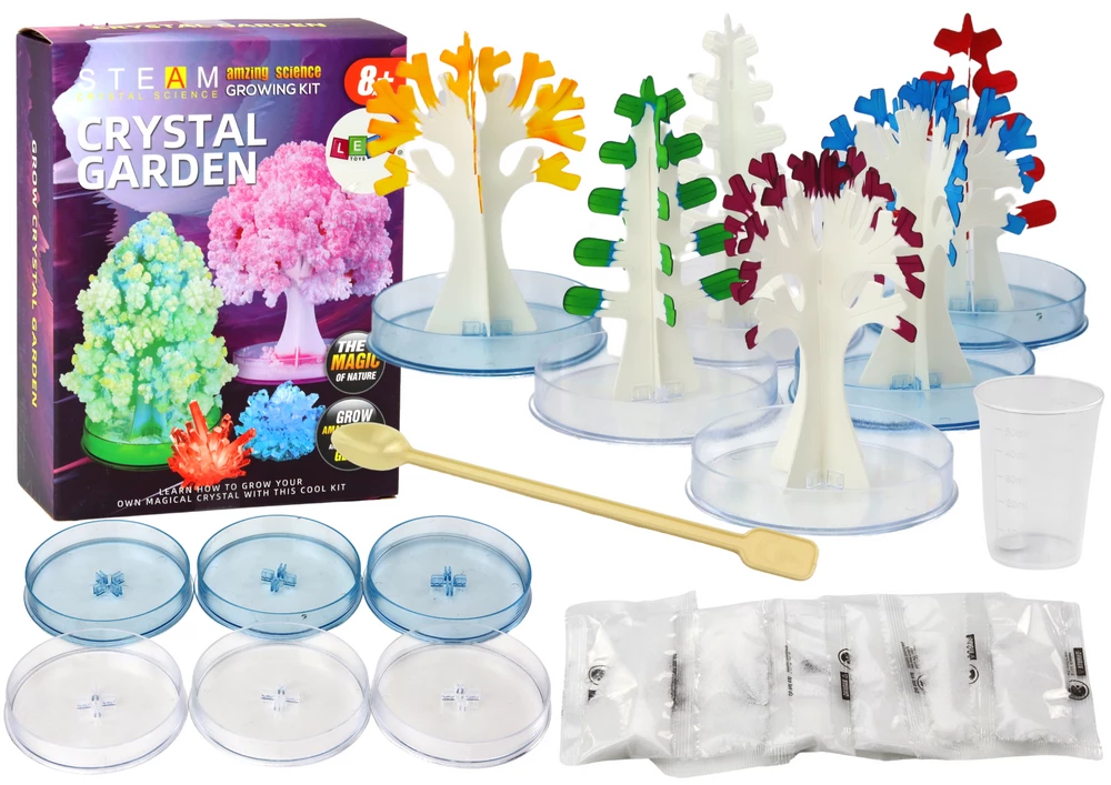 Radošais komplekts - Crystal Garden, burvju koks
