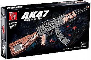 Konstruktor - Karabin Assault AK47, 1179 elementów