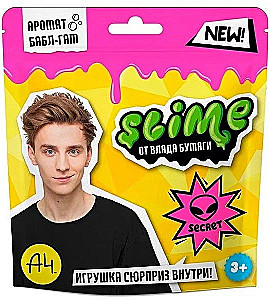 Slaimu izgatavošanas komplekts - Slime. Vlad A4, rozā, 80 g