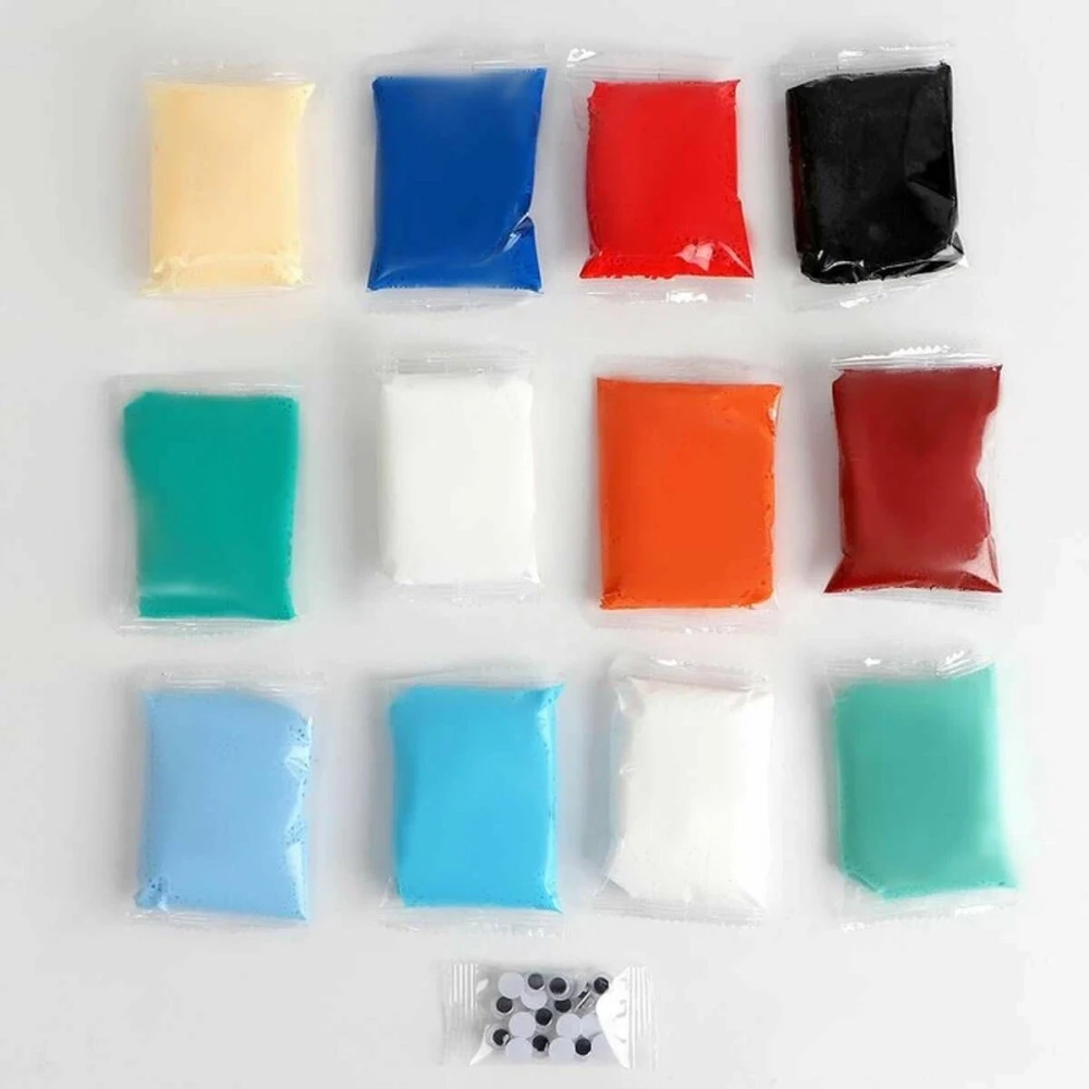 Light Polymer Clay - Anime Boy, 12 Soft Colors