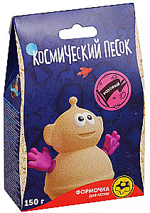 Kinetic Sand, 150 g, rosa + Formen