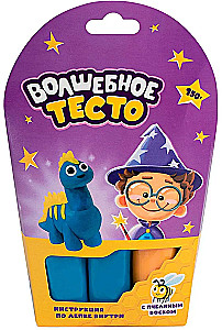 Knetmasse - Blauer Dinosaurier, 150 g