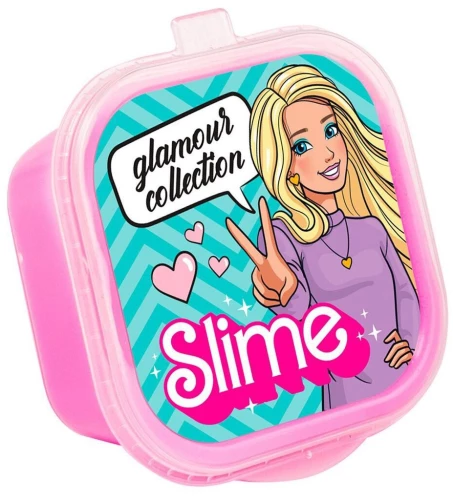 Slaims - Glamour kolekcija, rozā ar bumbiņām