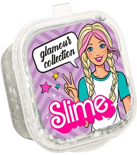 Slaims - Glamour kolekcija, sudraba ar spīdumiem