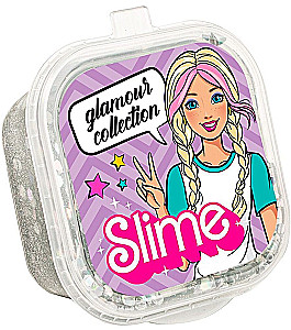 Slaims - Glamour kolekcija, sudraba ar spīdumiem