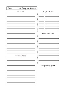 Notebook for my little things - Kurumi
