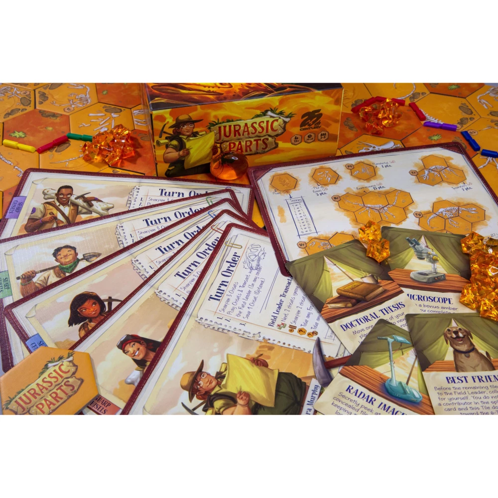 Brettspiel - Dino-Knochen