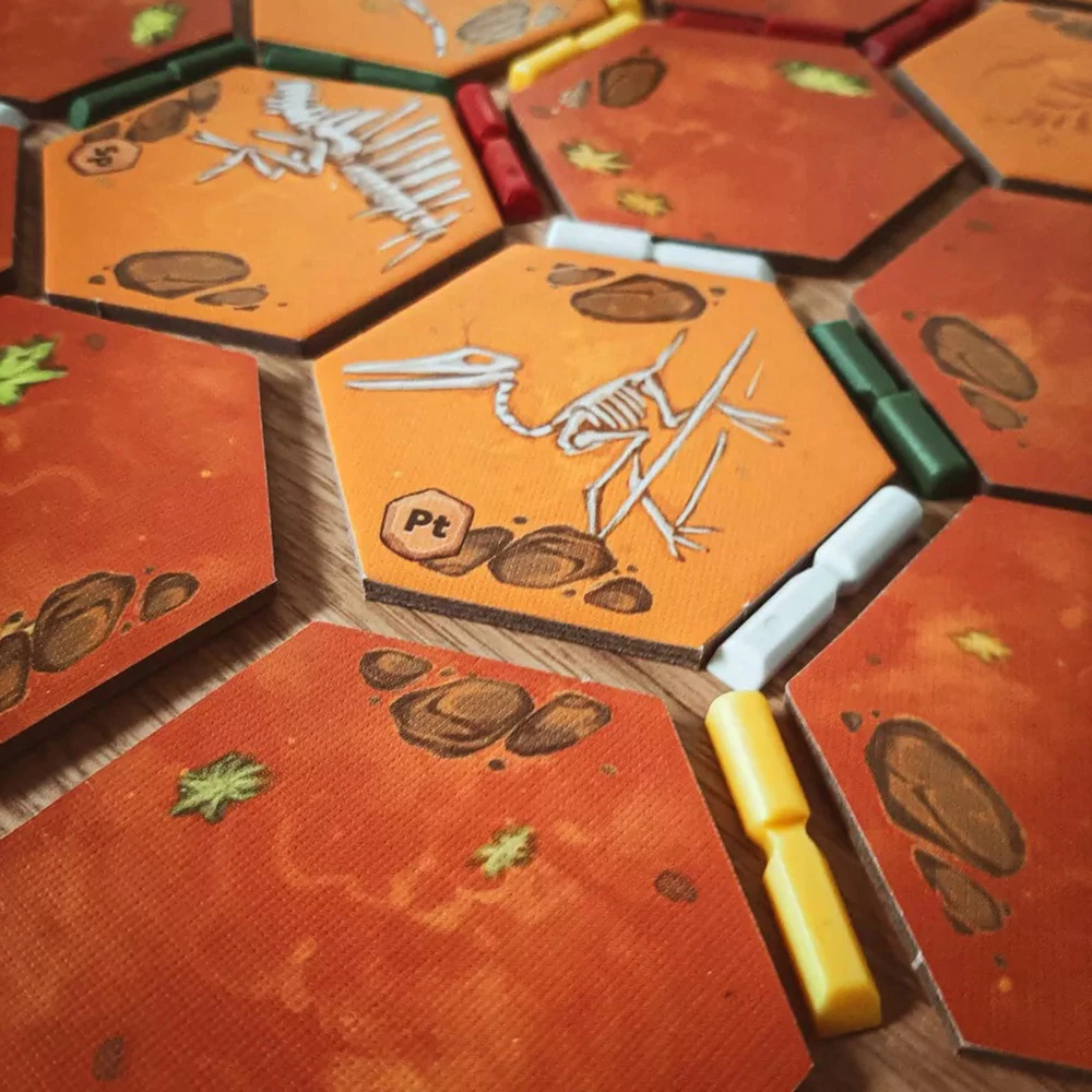 Brettspiel - Dino-Knochen