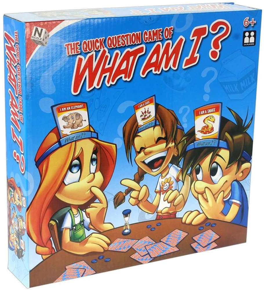Galda spēle angļu valodā - What Am I?