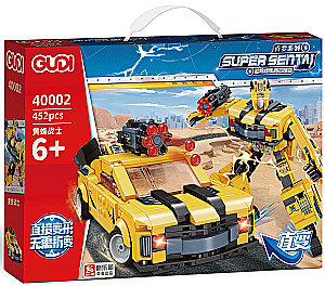 Konstruktor - Super Sental, autobot-transformer, 452 części