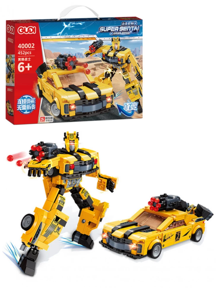 Konstruktor - Super Sental, autobot-transformer, 452 części