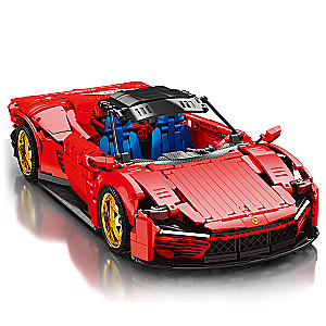 Konstruktor TECHNOLOGIE model Ferrari z pilotem, 1958 elementów
