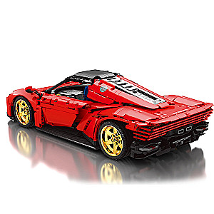 Konstruktor TECHNOLOGIE model Ferrari z pilotem, 1958 elementów