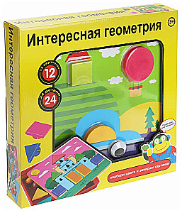 Lauamäng - Huviäratav geomeetria, 24 tükki