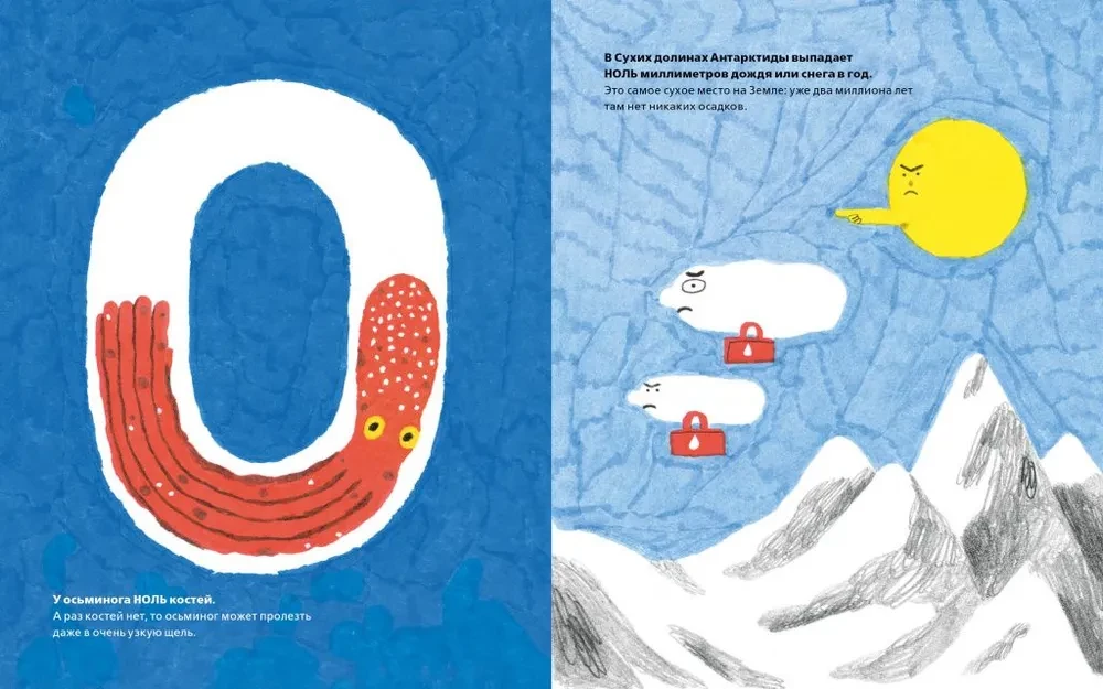 The octopus has zero bones: a counting book about our amazing world