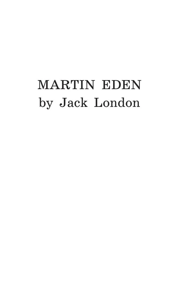 Martin Eden (Martin Eden). Inglise keeles