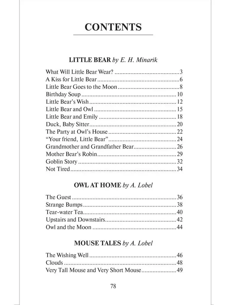 Der kleine Bär und andere Geschichten. Ein Lesebuch für das Englischlernen in den Klassen 3-4