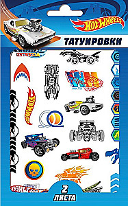 Lipdukai - tatuiruotės „Hot Wheels“