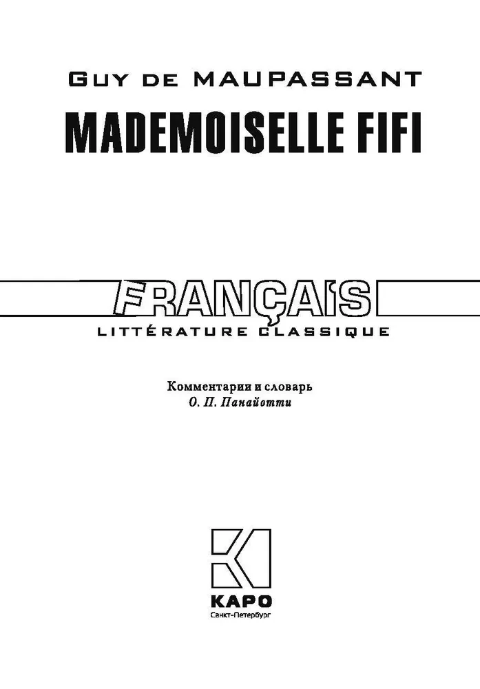 Mademoiselle Fifi