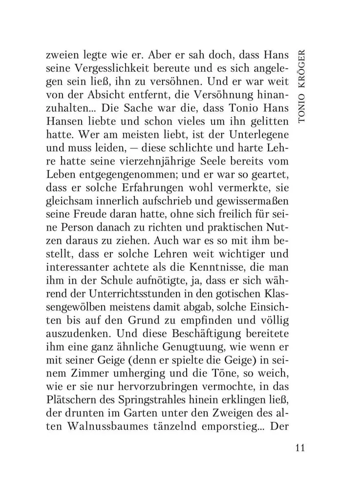 Tonio Kroger. German Novellas of the 20th Century
