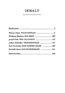 Tonio Kroger. German Novellas of the 20th Century