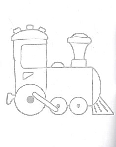 Meine ersten Malbuch. Lustiger Transport