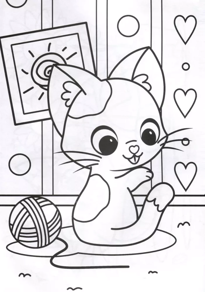 Mano Miau spalvinimas
