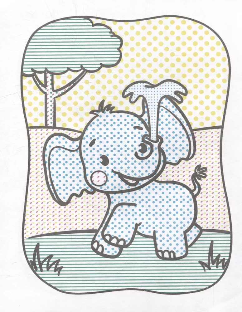 Wasser-Malbuch - Lustige Tiere