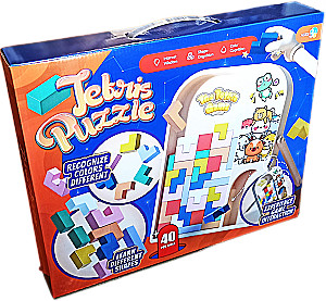 Išsilavinimo stalo žaidimas - Tetris patiems mažiausiems