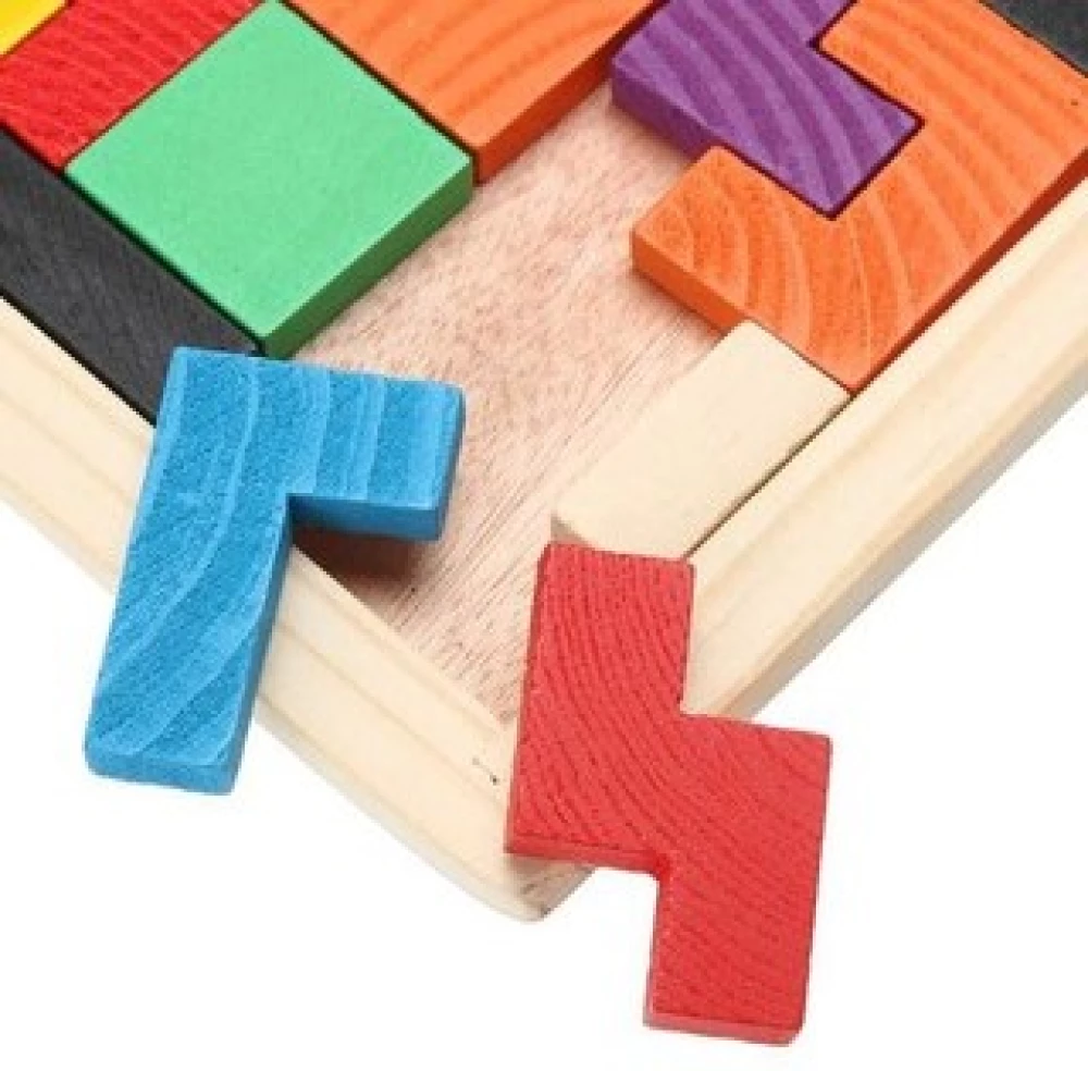 Išsilavinimo stalo žaidimas - Tetris patiems mažiausiems