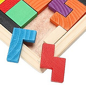 Išsilavinimo stalo žaidimas - Tetris patiems mažiausiems